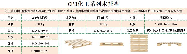 CP 3木托盤(pán)